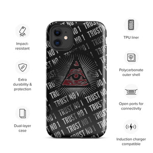 Trust No 1 Glossy Tough Case for iPhone® 15 Pro Max | Tech Accessories | BigTexFunkadelic