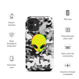 Trippy Alien Camo Glossy Tough Case for iPhone® 12 Mini | Tech Accessories | BigTexFunkadelic