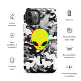 Trippy Alien Camo Matte Tough Case for iPhone® 11 Pro | Tech Accessories | BigTexFunkadelic