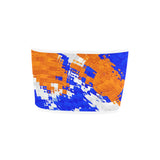 Blue and Orange Bass Drop Bandeau Top | BigTexFunkadelic