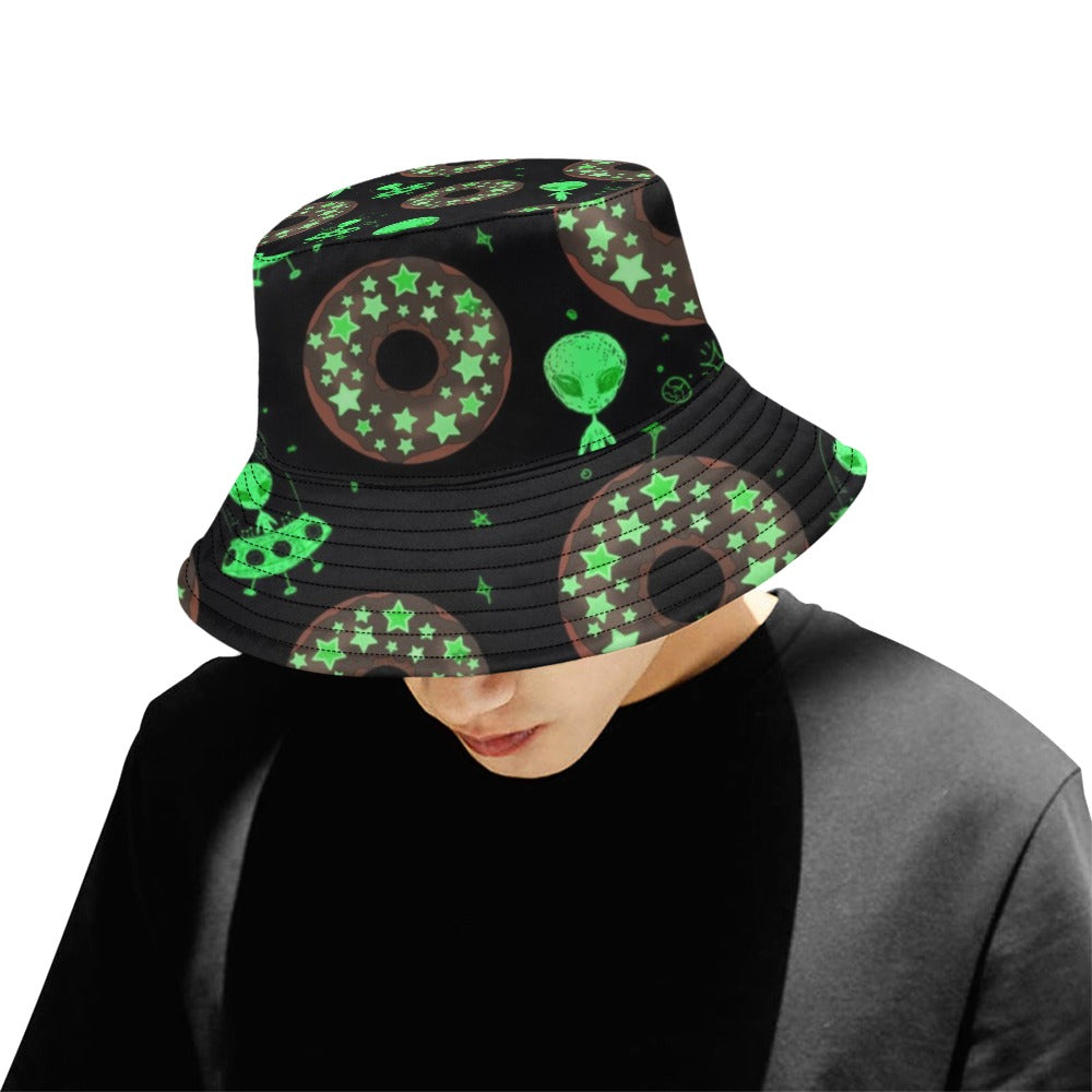 Alien Space Donut Bucket Hat – BigTexFunkadelic