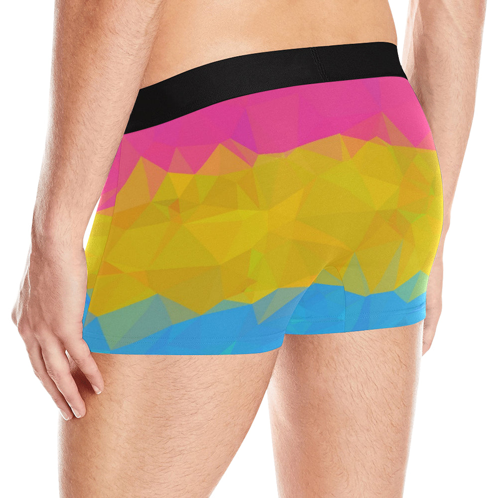 Geometric Bisexual Pride Boxer Briefs