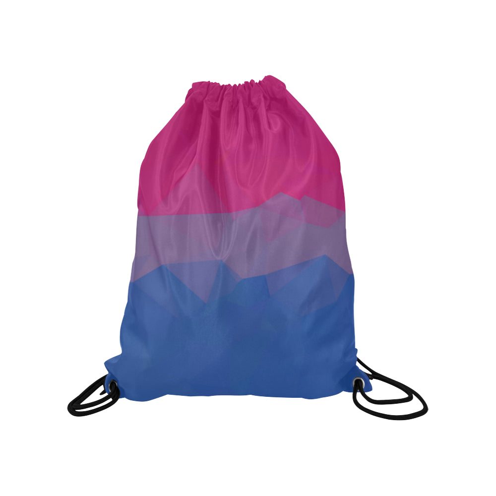 Geometric Bisexual Pride Drawstring Bag – BigTexFunkadelic