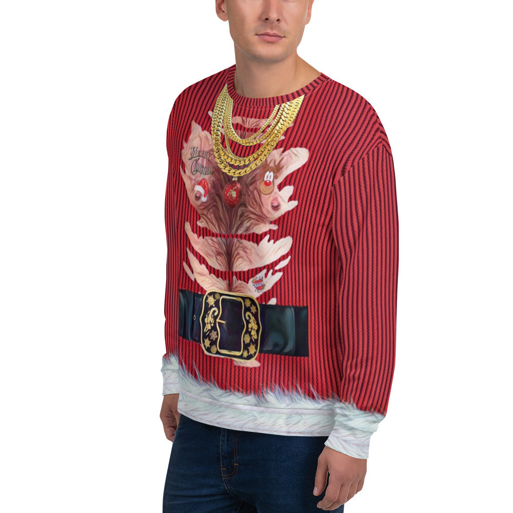 Hairy christmas outlet sweatshirt