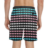Trans Pride Heart Swim Shorts