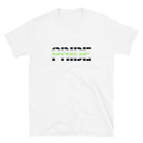 Agender Pride Short-Sleeve Unisex T-Shirt | White | LGBTQ+ Pride | BigTexFunkadelic