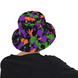 Halloween Witch's Paint Splatter Bucket Hat | BigTexFunkadelic