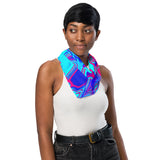 Psychedelic Liquid Plasma Rave Bandana Size Large | BigTexFunkadelic | EDM Festival Fashion | Ravewear Accessories 