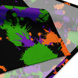 Halloween Witch's Paint Splatter Rave Bandana | BigTexFunkadelic