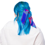 Psychedelic Liquid Plasma Rave Bandana Size Small | BigTexFunkadelic | EDM Festival Fashion | Ravewear Accessories 