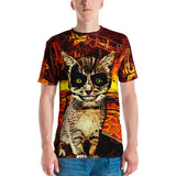 Demon Kitty All Over Print Unisex Cat T-Shirt | BigTexFunkadelic