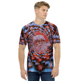 Psychedelic Santa All Over Print Unisex Christmas T-Shirt | Ugly Xmas Tees | BigTexFunkadelic