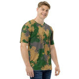 Camo Paint Splatter T-Shirt | BigTexFunkadelic