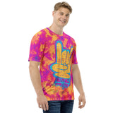 Rock On All Over Print T-Shirt | BigTexFunkadelic