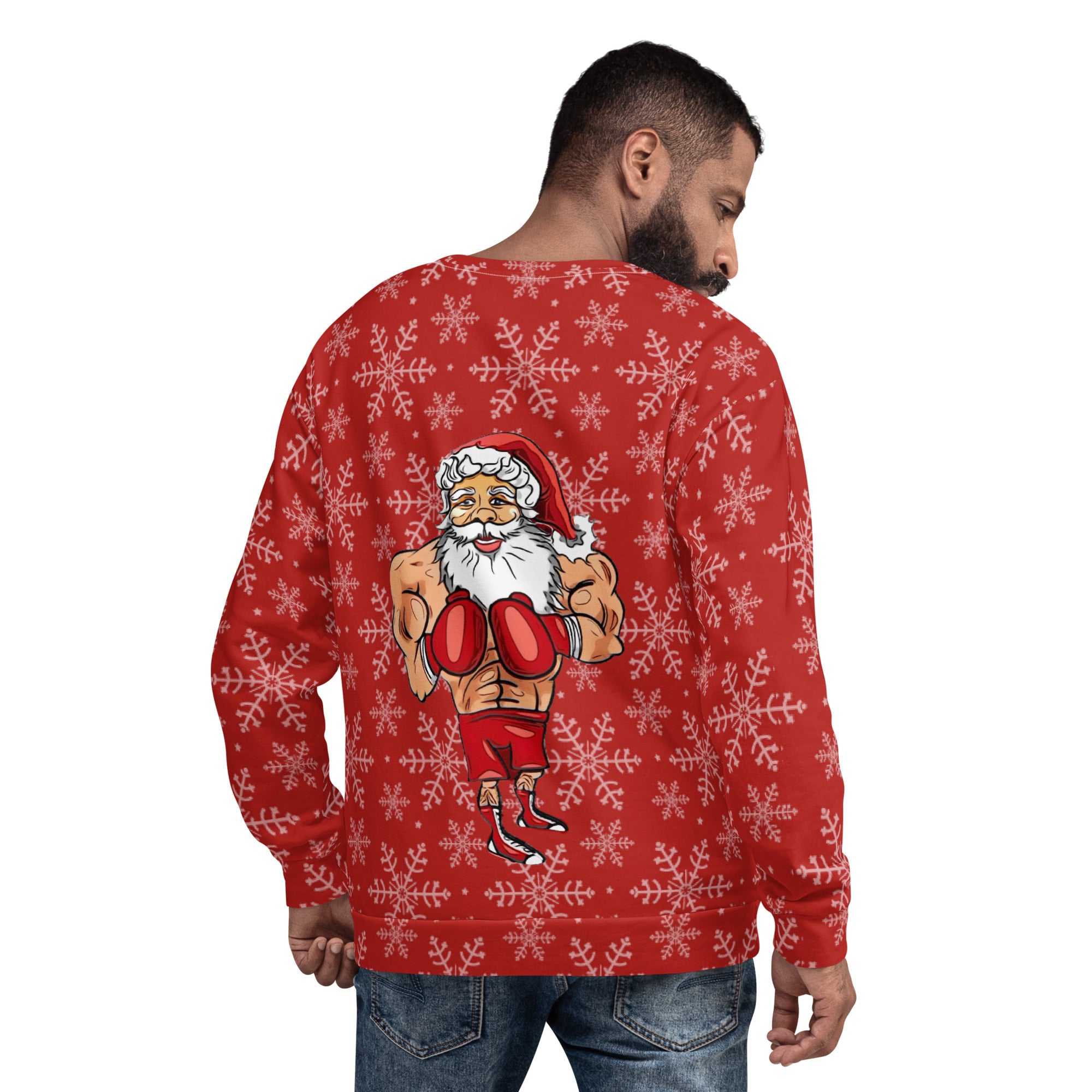 Boxing Santa Sweatshirt – BigTexFunkadelic