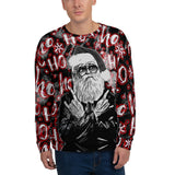 Rock N' Roll Santa Christmas Sweatshirt | Ugly Xmas Sweaters | BigTexFunkadelic