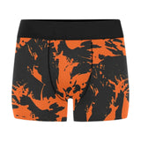 Halloween Black and Orange Spooky Paint Splatter Graffiti Boxer Briefs | BigTexFunkadelic