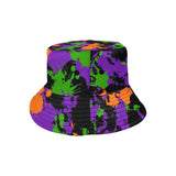 Halloween Witch's Paint Splatter Bucket Hat | BigTexFunkadelic