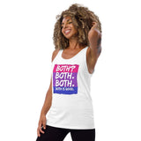 Both Is Good Bisexual Pride Unisex Tank Top | LGBTQ+ Pride | BigTexFunkadelic