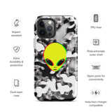 Trippy Alien Camo Glossy Tough Case for iPhone® 12 Pro | Tech Accessories | BigTexFunkadelic