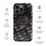 Trust No 1 Glossy Tough Case for iPhone® 14 Pro Max | Tech Accessories | BigTexFunkadelic