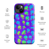 Purple Alien Vapor Glitch Glossy Tough Case for iPhone® 15 Plus | Tech Accessories | BigTexFunkadelic