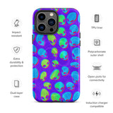 Purple Alien Vapor Glitch Matte Tough Case for iPhone® 13 Pro Max | Tech Accessories | BigTexFunkadelic