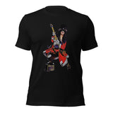 Christmas Rockstar Short-Sleeve Unisex T-Shirt | Black | BigTexFunkadelic