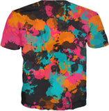 Fiesta Colors Paint Splatter T-Shirt | BigTexFunkadelic
