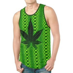 Psychedelic Kush Relaxed Fit Men's Tank Top