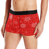 Red Holiday Snowflake Boxer Briefs | BigTexFunkadelic