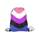 Genderfluid Pride Drawstring Bag