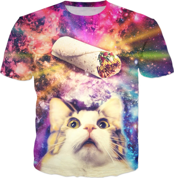 Burrito Cat T-Shirt | BigTexFunkadelic