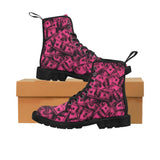 Pink Grunge Money Women's Boots | BigTexFunkadelic