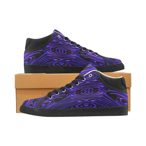 Purple Dimension Men's Chukka Sneakers | BigTexFunkadelic