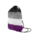 Geometric Asexual Pride Drawstring Bag