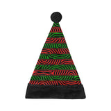Christmas Conspiracy Stripe Santa Hat | BigTexFunkadelic