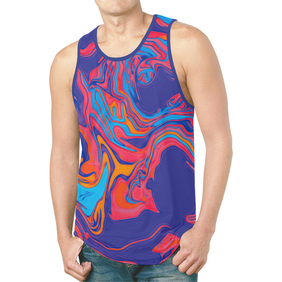 Slurpee Spill Psychedelic Relaxed Fit Men's Tank Top – BigTexFunkadelic