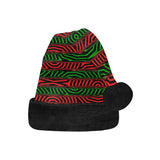 Christmas Conspiracy Stripe Santa Hat | BigTexFunkadelic