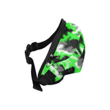 Green Abstract Rave Fanny Pack | BigTexFunkadelic