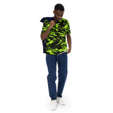 Black Lime Bolt Glitch Unisex T-Shirt | BigTexFunkadelic