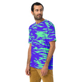 Purple Mint Rave Zebra Stripe Unisex T-Shirt | BigTexFunkadelic