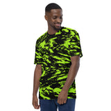 Black Lime Bolt Glitch Unisex T-Shirt | BigTexFunkadelic