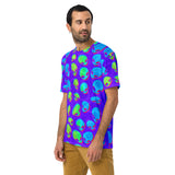 Purple Alien Vapor Glitch Unisex T-Shirt | BigTexFunkadelic