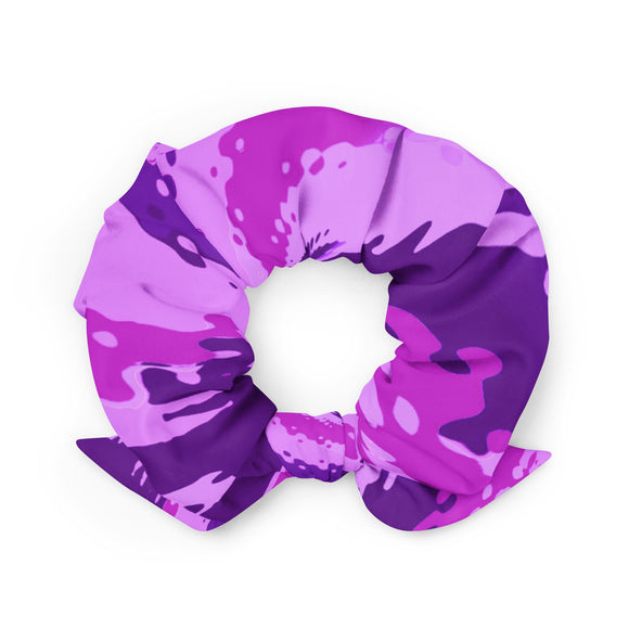Purple Rave Magic Hair Scrunchie | BigTexFunkadelic