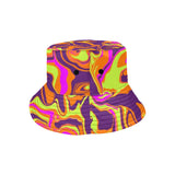 80s Mystery Gang Melt Bucket Hat | EDM Rave Accessories | BigTexFunkadelic