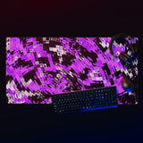 Purple Rave Drip Gaming Mouse Pad | 36" x 18" | PC Gaming Setup | BigTexFunkadelic