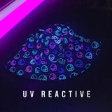 UV BLACKLIGHT REACTIVE CLOTHING | Alien Outline Bucket Hat | BigTexFunakdelic