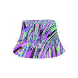 Purple Rave Fractal Bucket Hat | BigTexFunkadelic