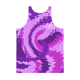 Purple Rave Magic Unisex Tank Top | BigTexFunkadelic